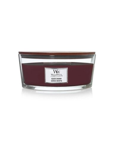 Žvakė, aromatinė WoodWick Elipse Black Cherry 453.6 g,