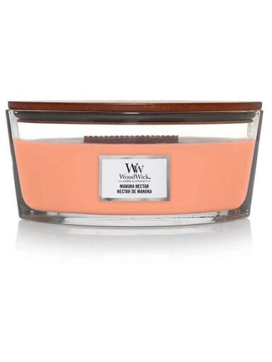 Žvakė, aromatinė WoodWick Ellipse Manuka Nectar, 53.6 g,