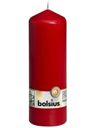 Žvakė, cilindrinė Bolsius, 300x98mm 175 h