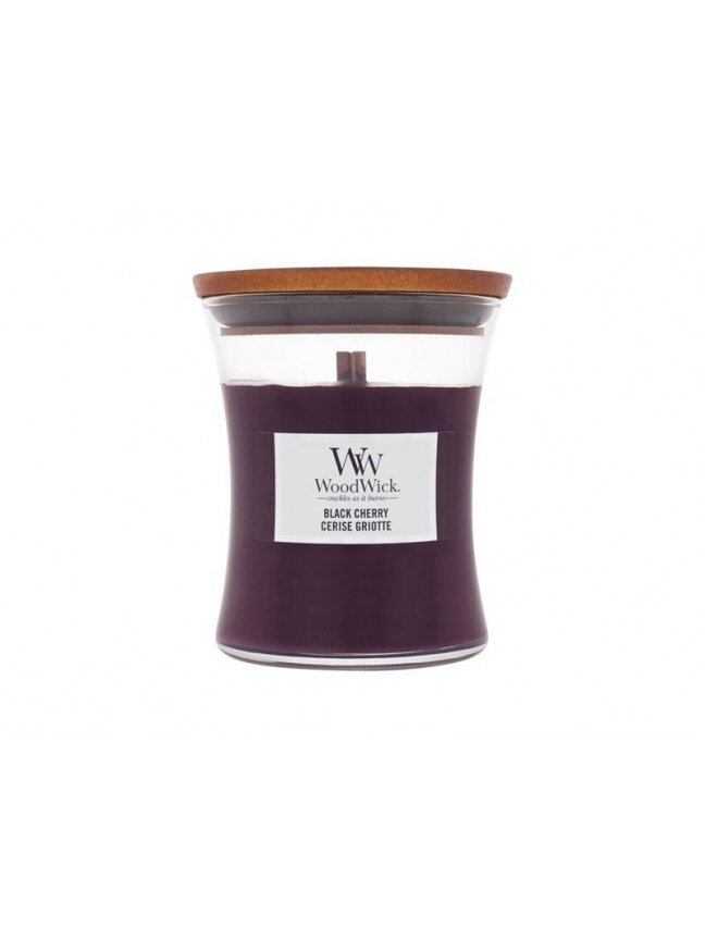 Žvakė, aromatinė WoodWick Medium Core Black Cherry 275 g, 1