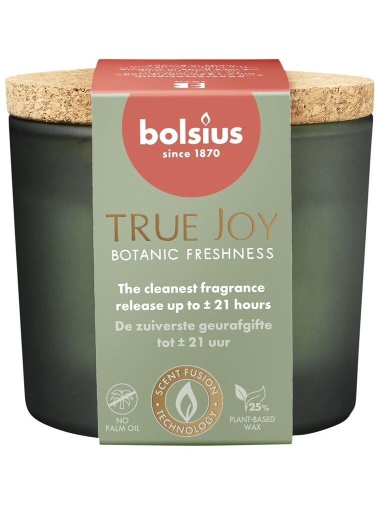 Žvakė, aromatinė Bolsius TRUE JOY Botanic Freshness, 21 h