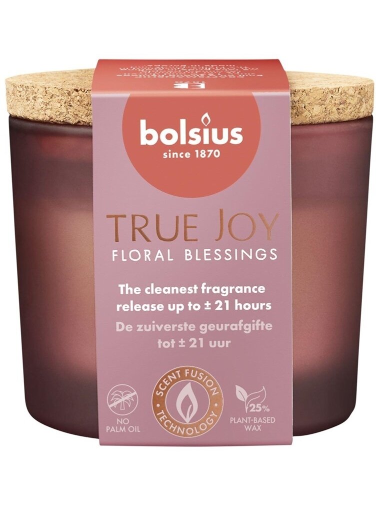 Žvakė, aromatinė Bolsius TRUE JOY Floral Blessings, 21 h