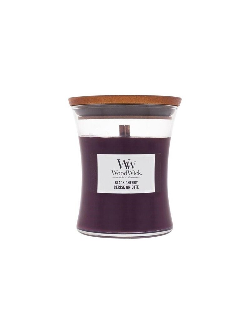 Žvakė, aromatinė WoodWick Medium Core Black Cherry 275 g, 1